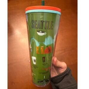 Starbucks Seattle local collection 24 oz cold tumbler 2019 Been There venti
